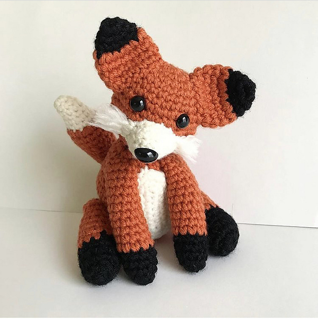Sox the Fox Amigurumi animal
