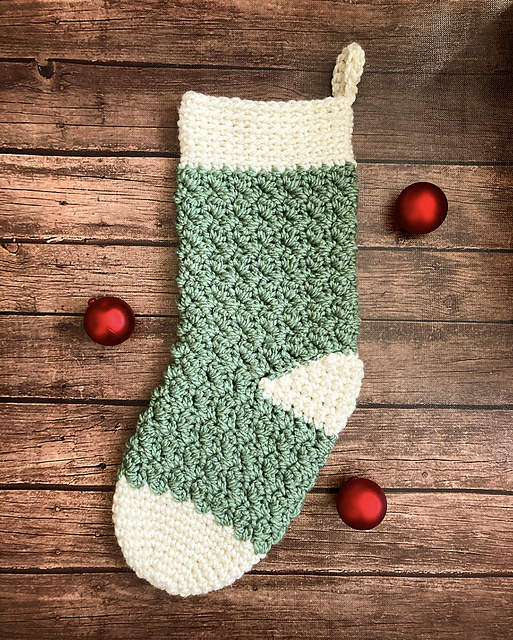 Chunky Christmas stocking