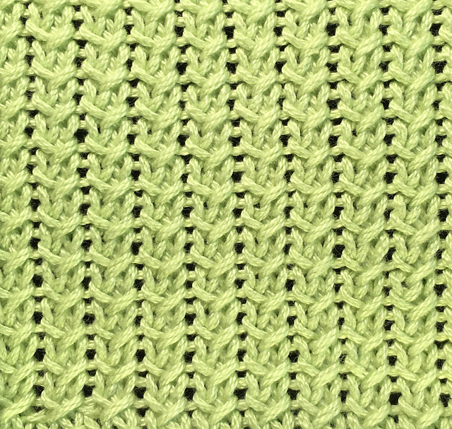Twist and Purl Stitch