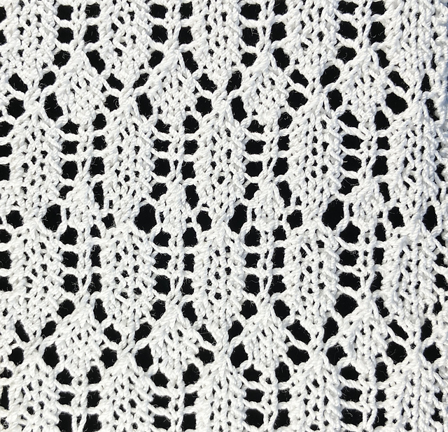 Oval and Diamond Lace