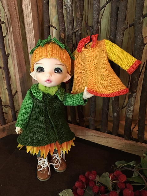 Coat for 6" Pukifee or Lati