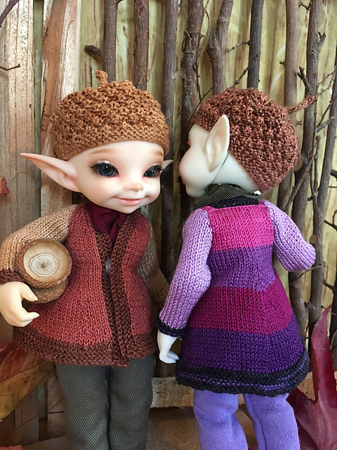 Coat for 7.5" BJD Doll