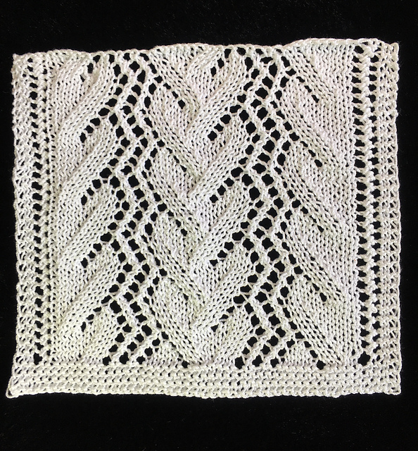 Priscilla's Vine Afghan Strip