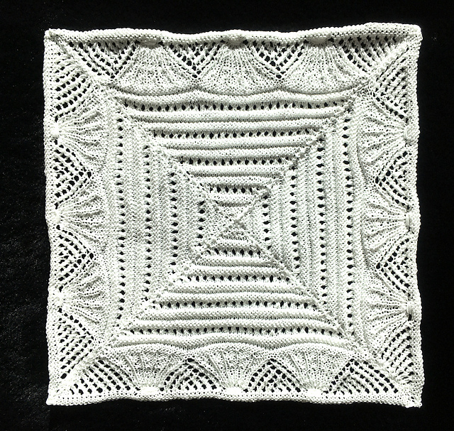 Ravelry: Weldon's 1898 Tassel Square pattern by Vicki Monthei