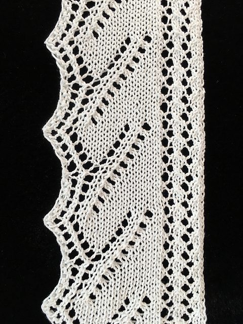 Butterick's Diagonal Edging