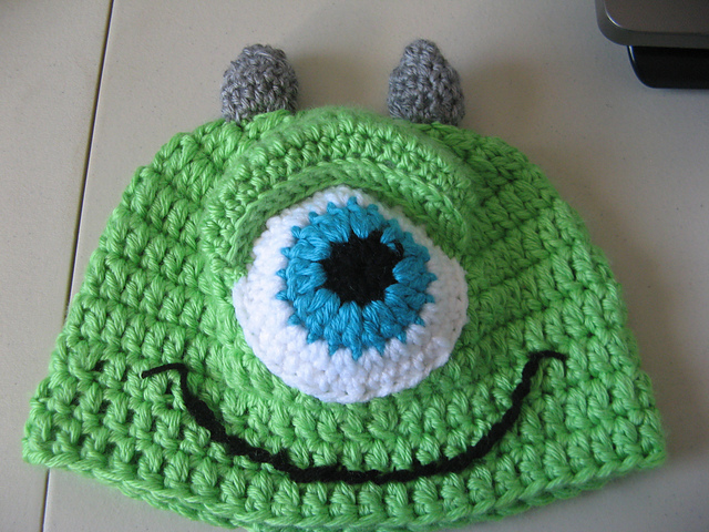 One Eye Green Monster
