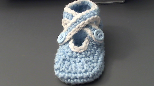Baby Criss Cross Strap Shoes