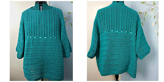 Plus Size Woman's Pullover Top
