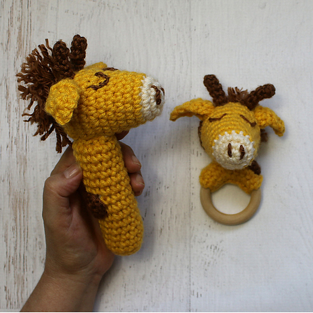 Giraffle Rattle/ teething ring