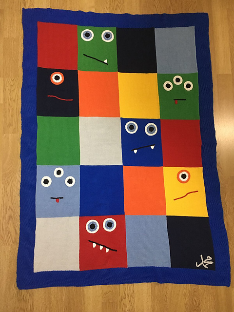 Monster Match Blanket