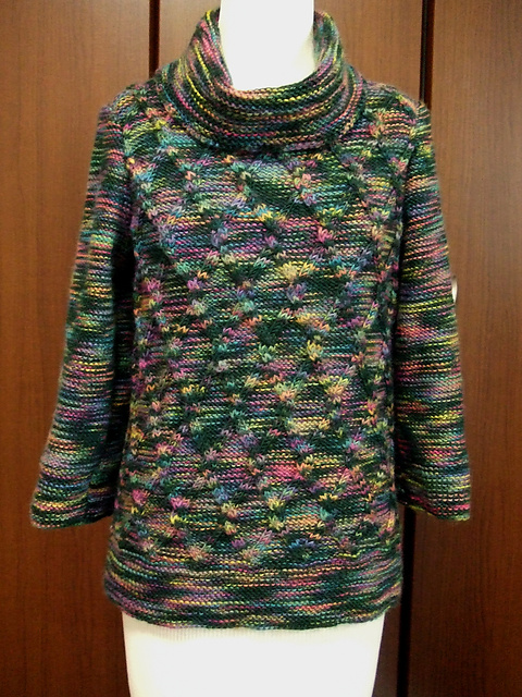 BR-10412 Cabled Turtleneck Pullover