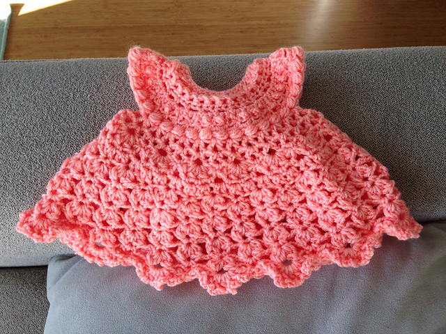 Plumeria Baby Dress