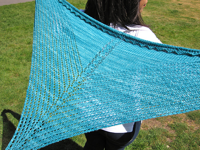 Spring Fountain Shawl