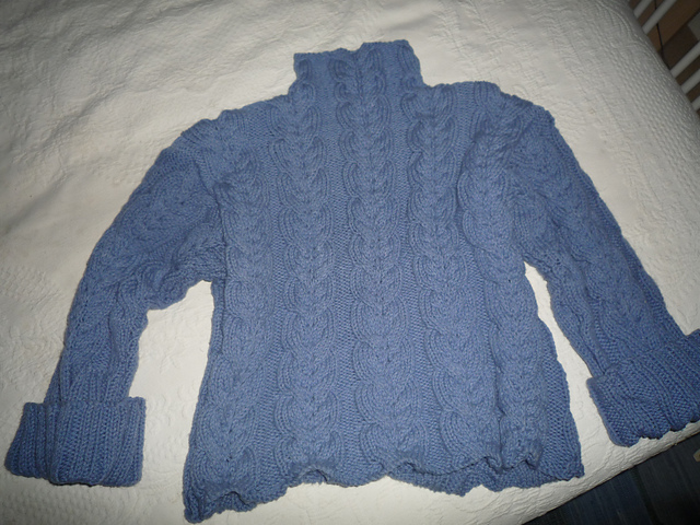 Pucker Cable Sweater