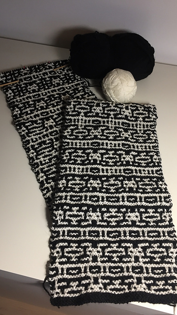 Mosaic Advent Scarf 2016