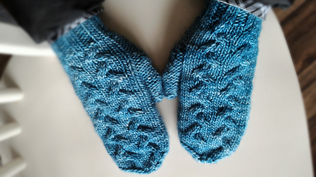 Iceberg Mittens