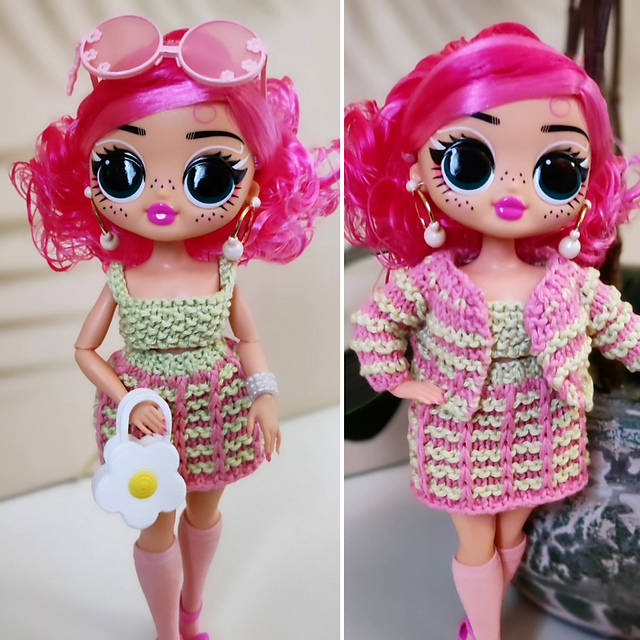 Suit set for LOL Suprise OMG doll