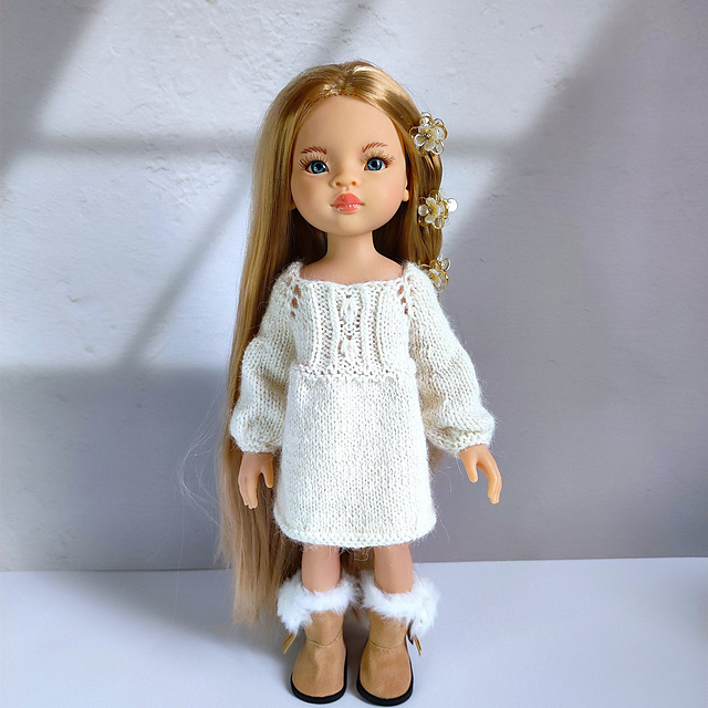 Frost Petal Dress for Paola Reina doll
