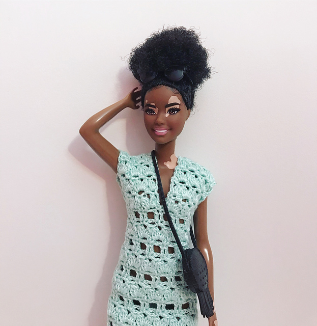 Mint dress Barbie Petite