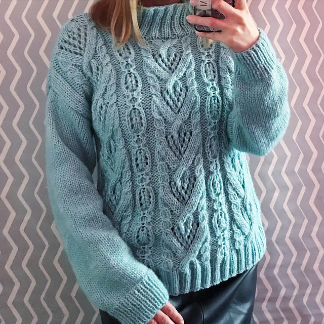 Mint sweater