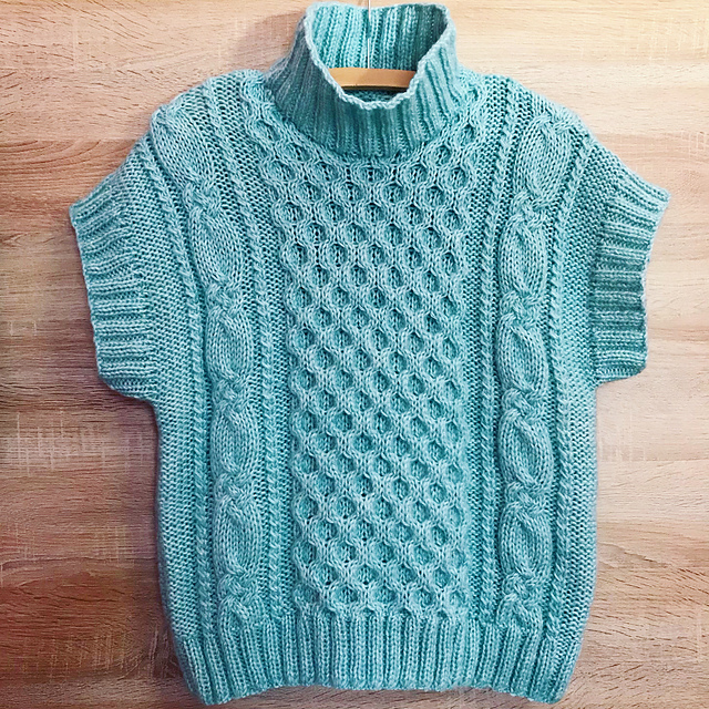 Sleeveless sweater