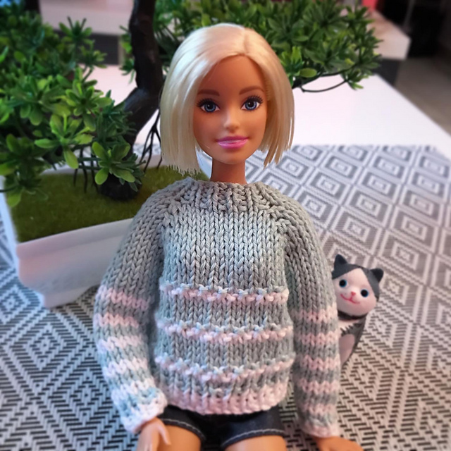 Mint sweater Barbie