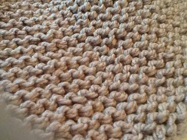 Pottery Barn Inspired Scallop Knit Throw