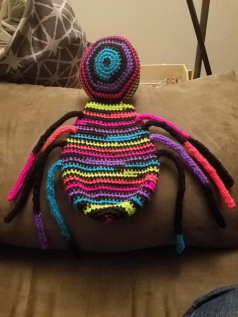 The Geeky Spider Dice Bag