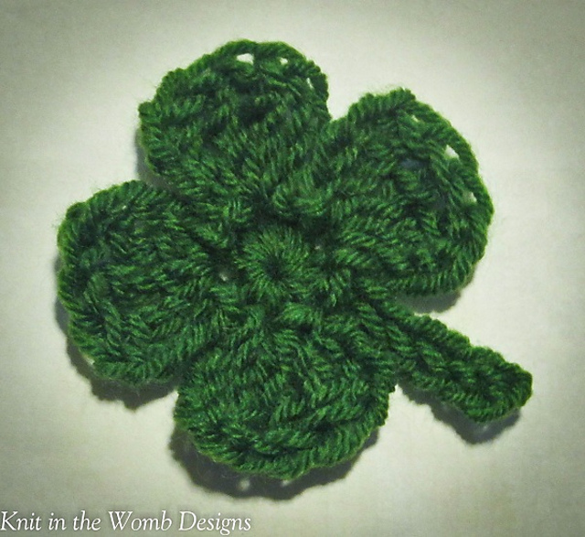 Four Leaf Clover Applique