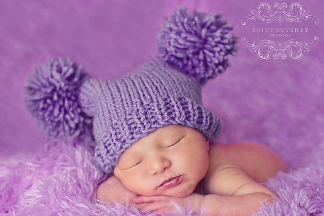 Double Pom Pom Hat