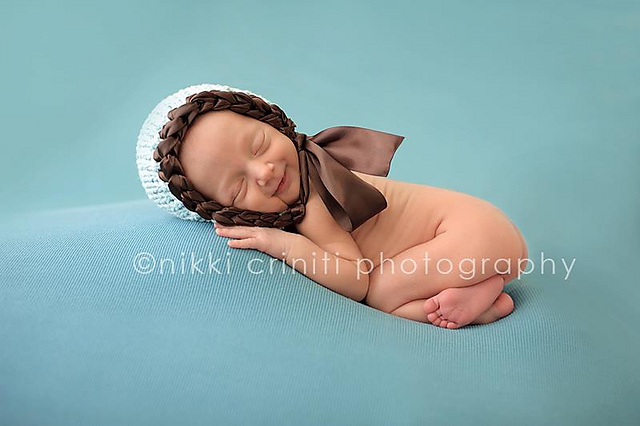 Ribbon Front Bonnet