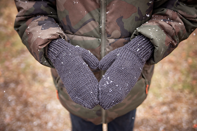 Simple Bulky Mittens