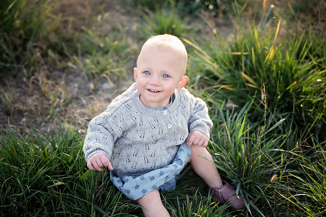 Baby Wheat Cardigan