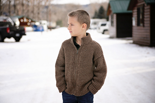 Youth Judah Zipped Cardigan