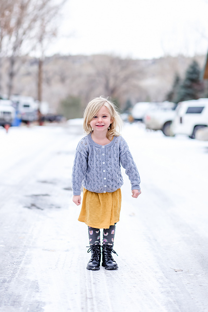 Youth Wheat Cardigan
