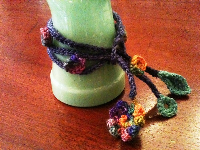 Flower and Circles Bracelet
