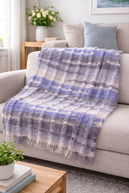 Ribbed Throw Blanket