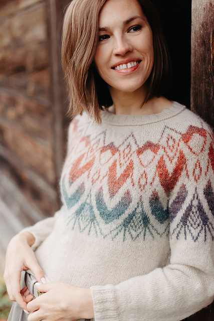 Ravelry: Yoke Meditation Series #5 pattern by Zanete Knits