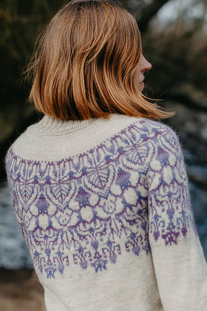 Ravelry: Yoke Meditation Series #7 pattern by Zanete Knits