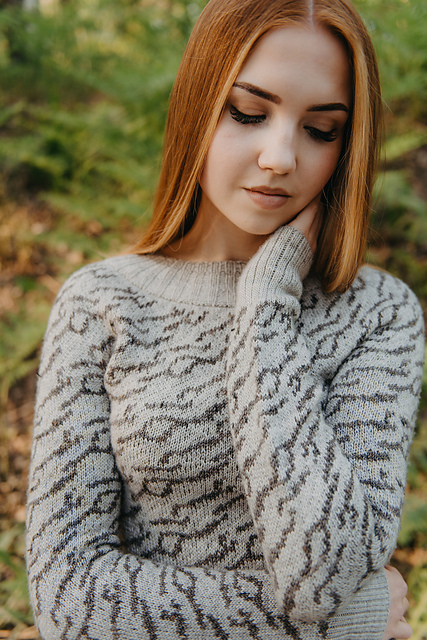 Ravelry: Wildcat Sweater pattern by Zanete Knits
