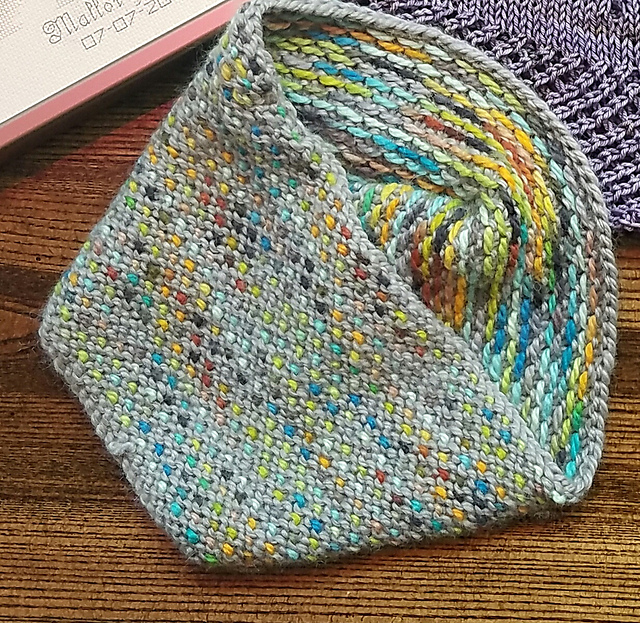 Muted Rainbow Cowl