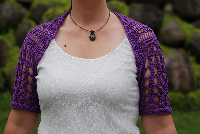 Enchanted Broomstick Lace Shrug