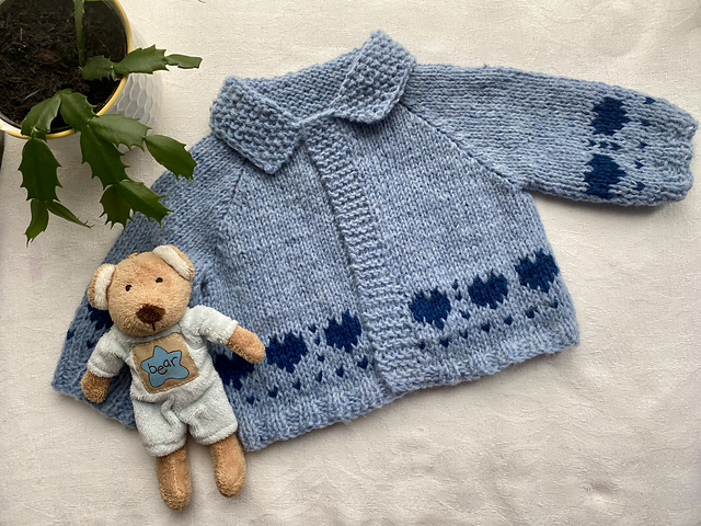 Baby Hearts Cardigan