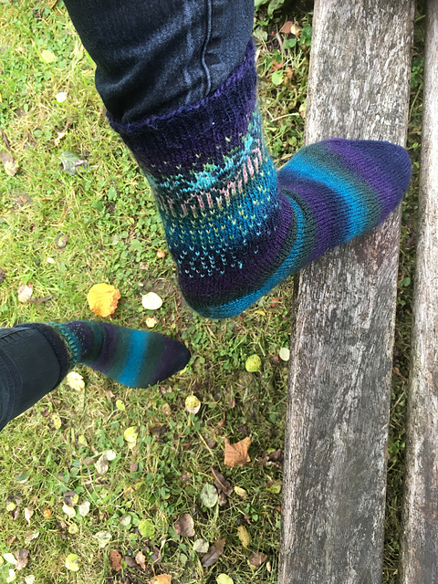 November Lights Socks