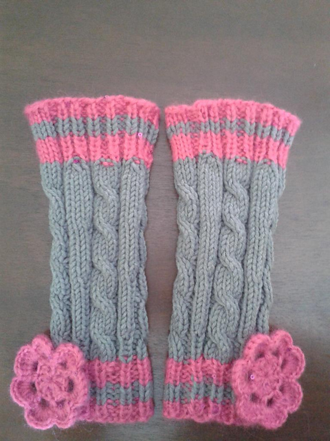Flower Party Leg Warmers