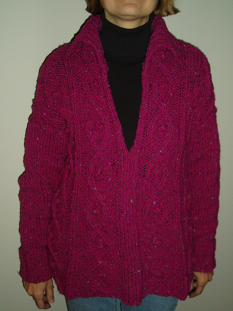 #1 Oversized Cable Sweater