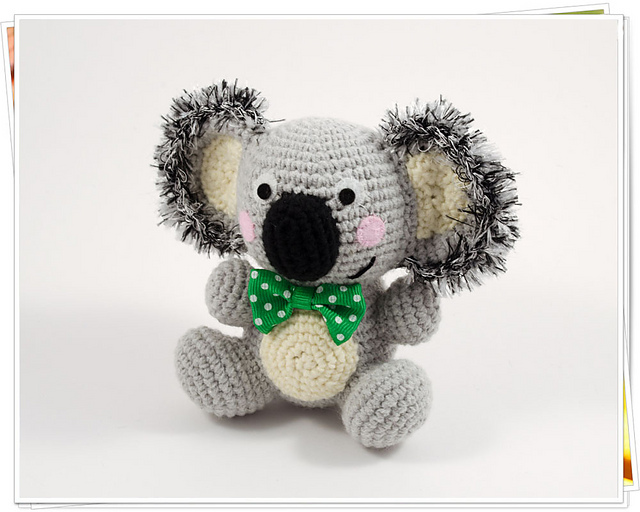 Amigurumi Grey Koala
