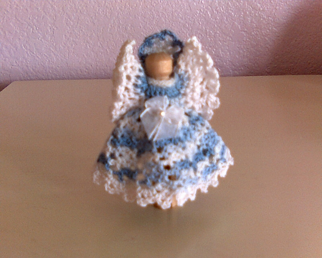 Clothespin Angel #4