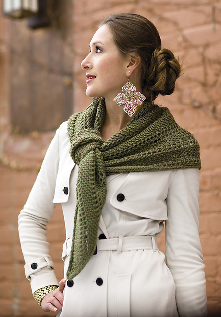 oscilloscope shawl