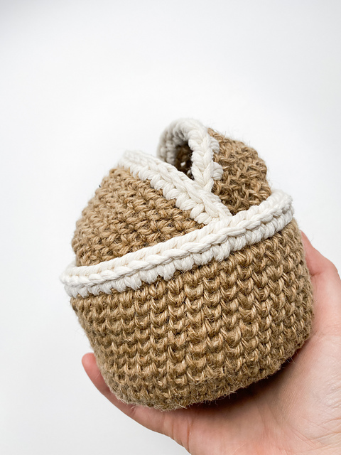 Jute Nesting Basket Trio